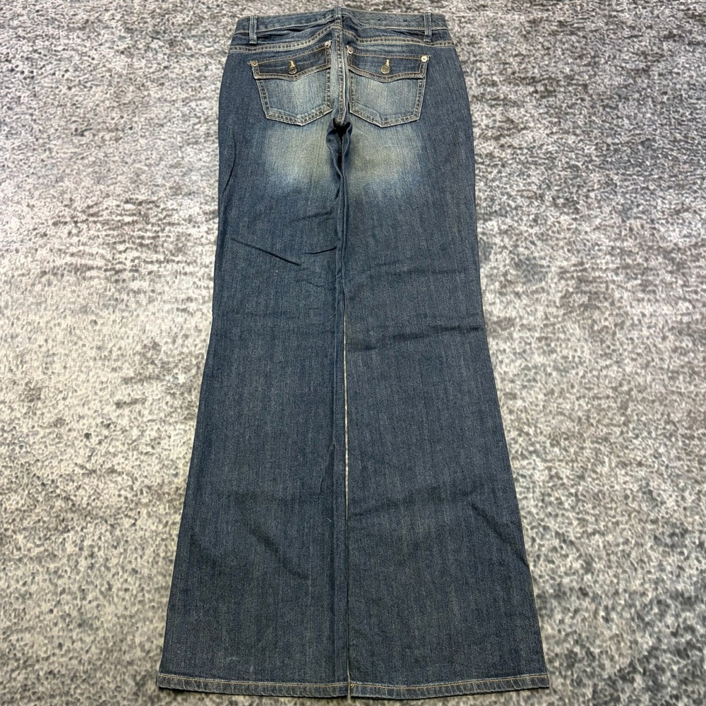 Banana Republic Jeans Womens 2R (28x33) Blue Low Rise Bootcut Flare Western Y2K